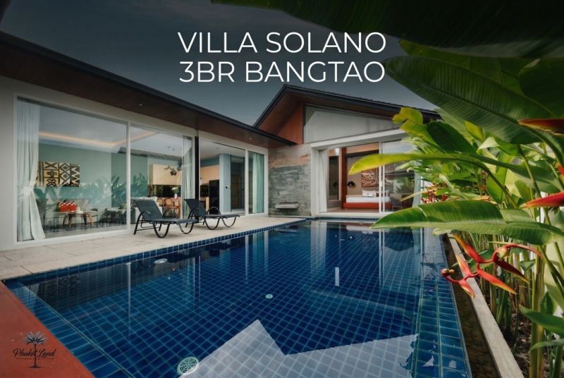 Вилла Solano с 3 спальнями в Bang Tao