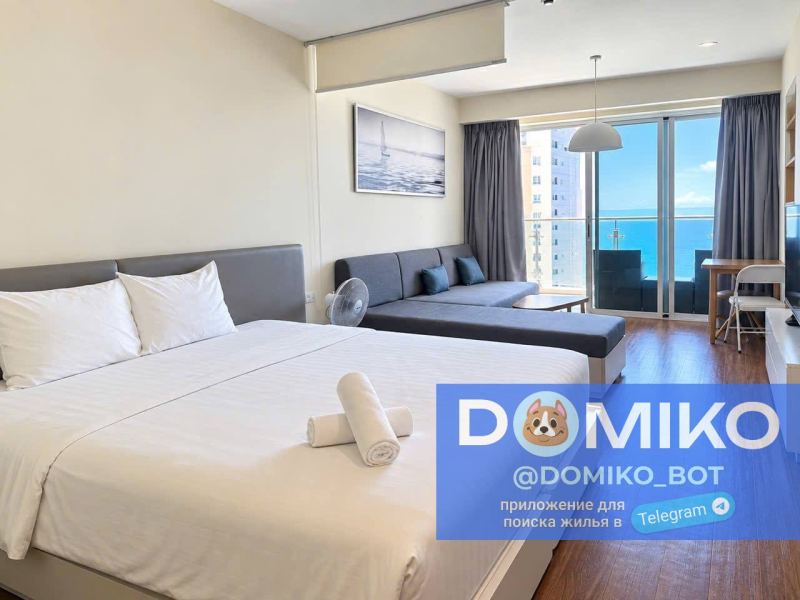 Studio Apartment with Sea View in Ariyana, Nha Trang
