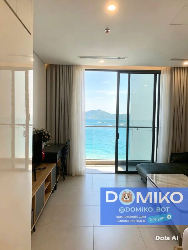 Studio with Sea & Mountain Views in Nha Trang