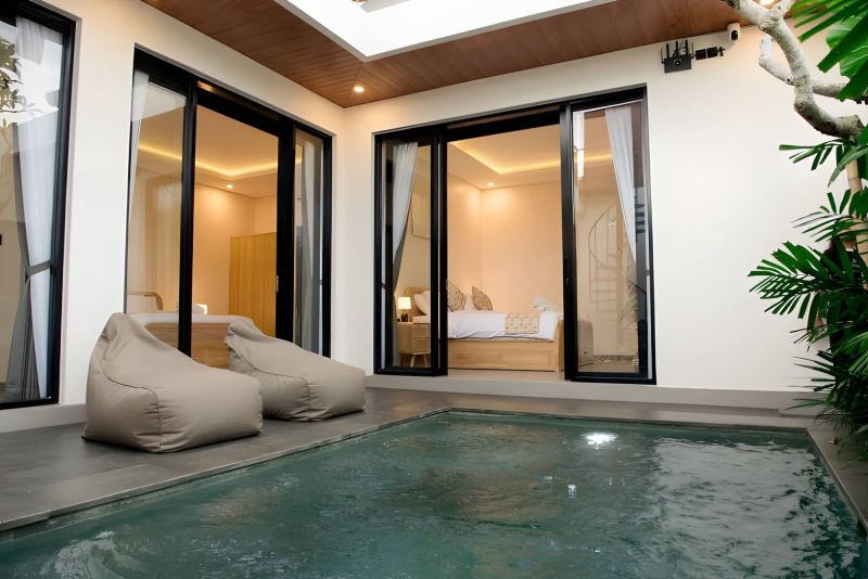 2‑Bedroom Villa with Rooftop Views in Pererenan