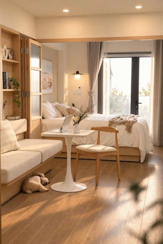Brand New 1-Bedroom Apartment on Mai Thuc Lan Street