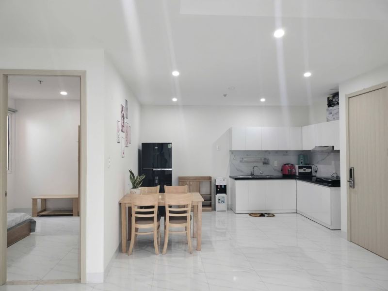 Апартаменты с 2 спальнями в Happy Sky Apartment