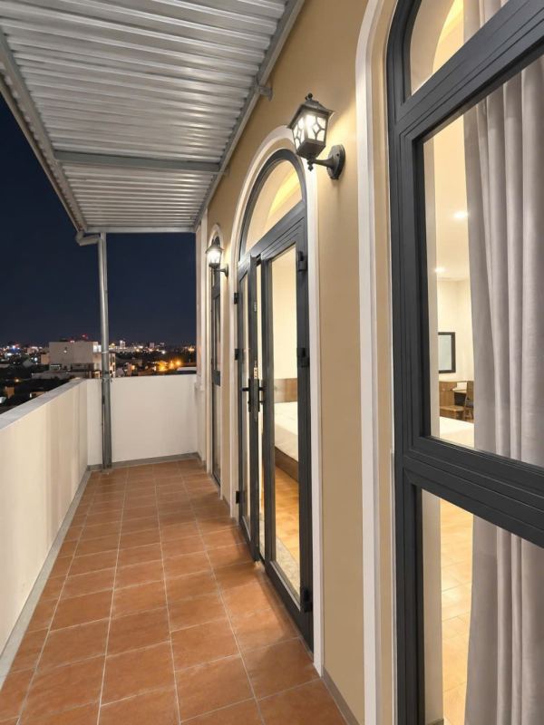 Spacious Studio Apartment with Large Balcony on Le Van Huu Street - Room 701