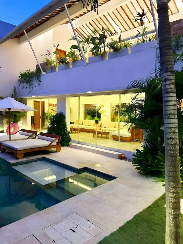 3-Bedroom Villa with Office Space in Pererenan
