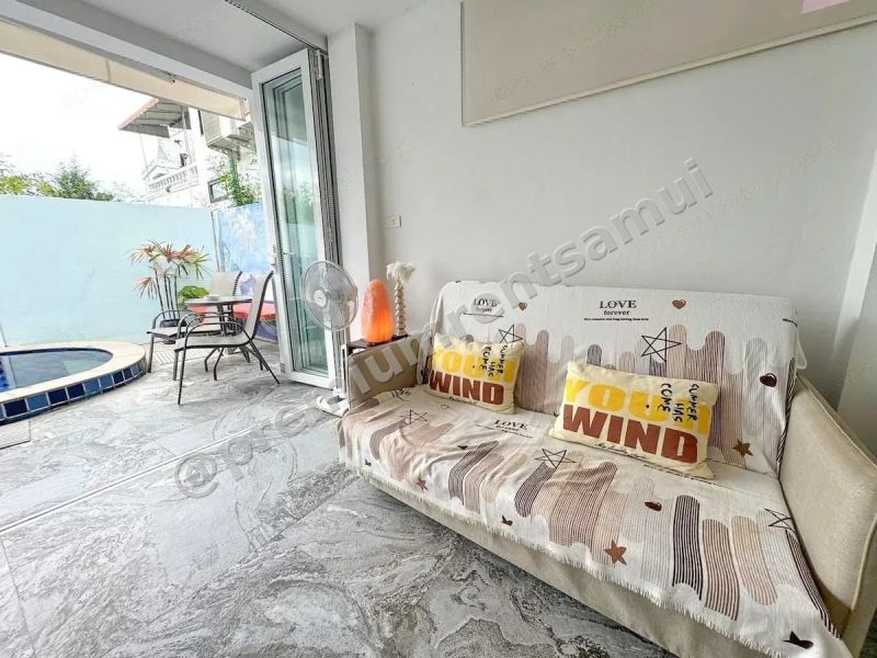 2 Bedroom Villa with Private Pool in Maenam