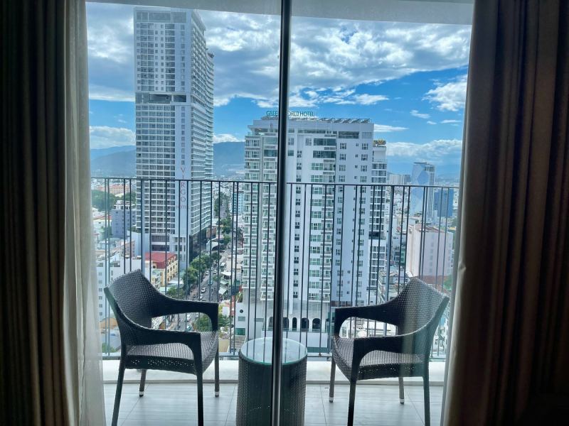 Studio with City View Balcony in Nha Trang