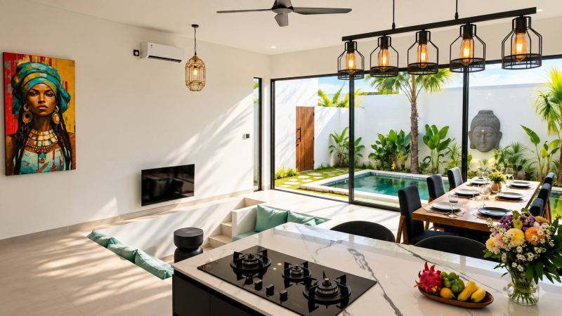 3 Bedroom Villa with Garden in Seseh