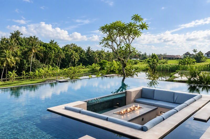 4 bedroom designer villa in Ubud jungle