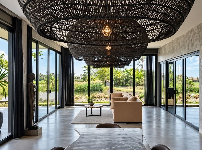 4 bedroom designer villa in Ubud jungle