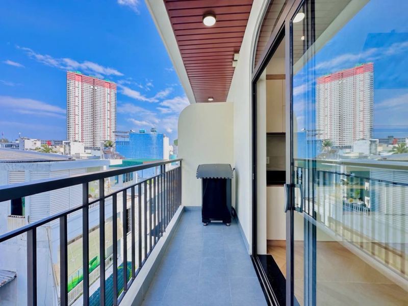 Studio Apartment with Balcony in Vinh Phuoc