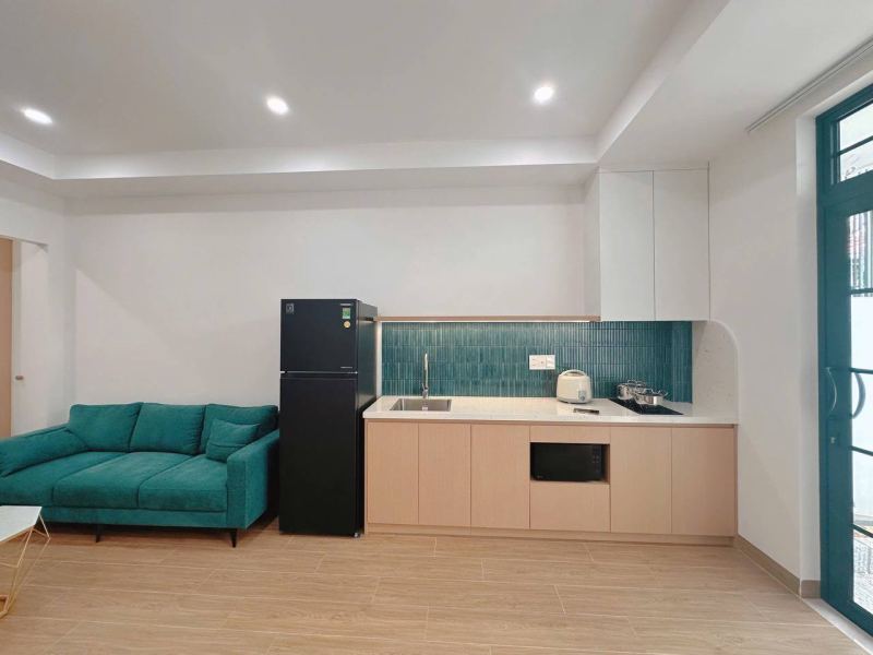 80 sqm house with garden near Hon Chong