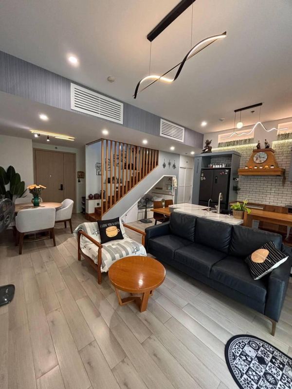 3-room duplex apartment