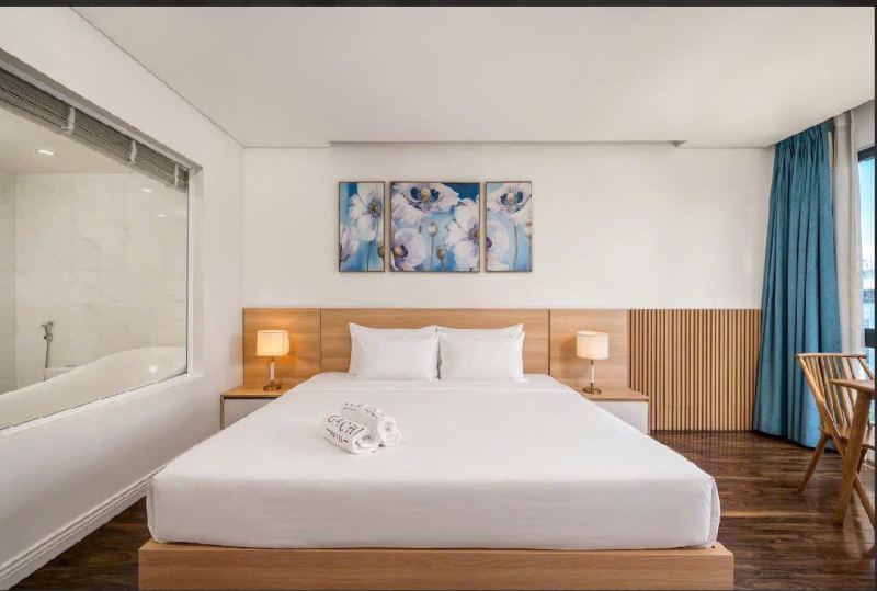 Studio apartment on Vo Van Kiet street