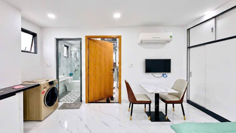 Penthouse studio on Thich Quang Duc street