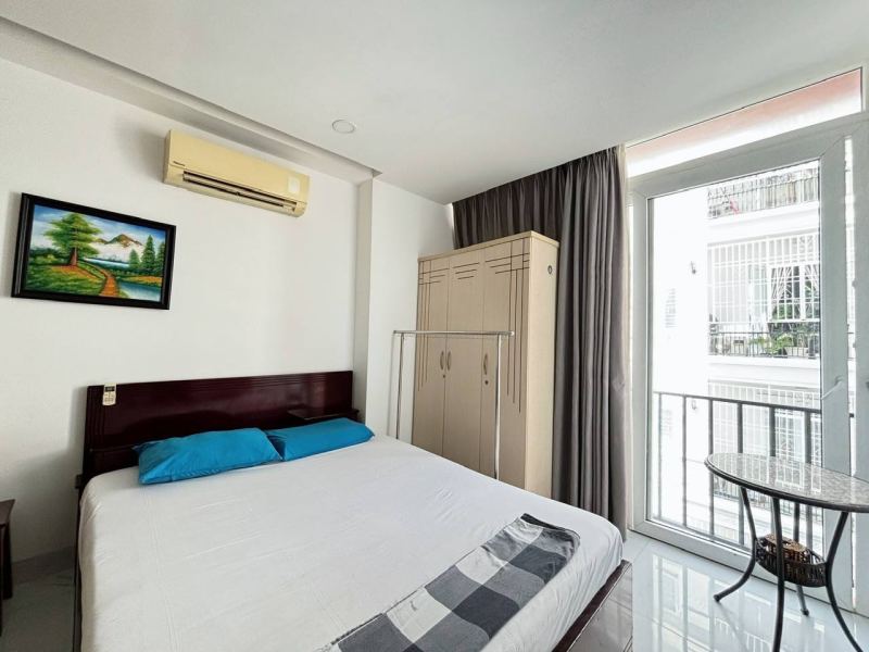 Studio Apartment with Balcony in Loc Tho, Nha Trang
