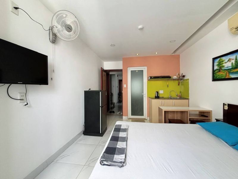 Studio Apartment with Balcony in Loc Tho, Nha Trang
