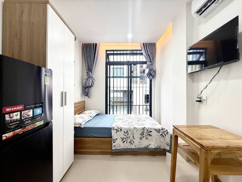 Studio with balcony in Fuoc Hai