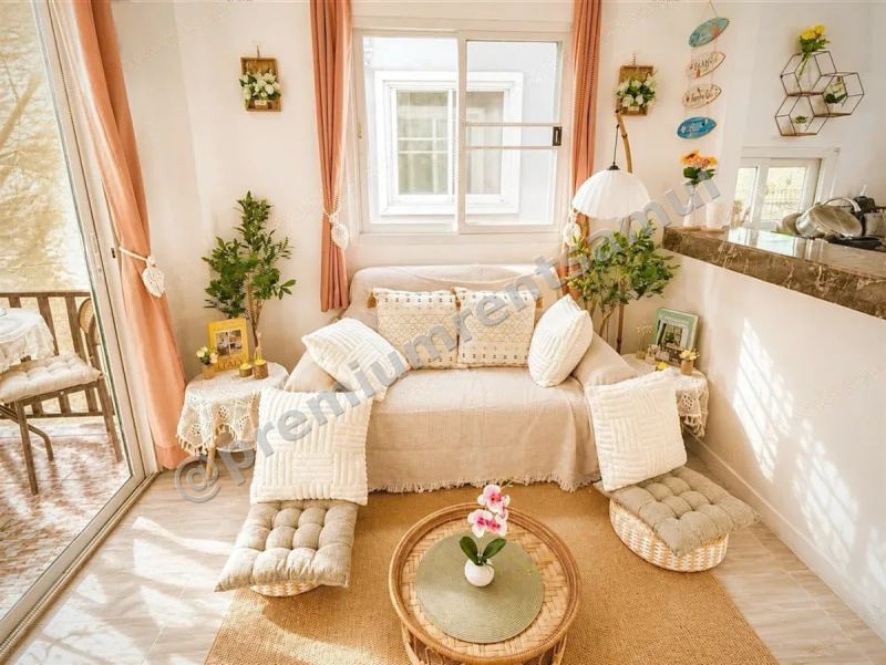 1BR Boho Style Villa in Bophut