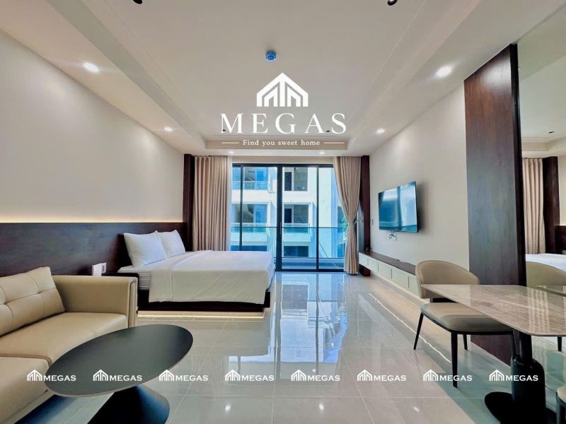 1BR Apartment with Balcony in Con Tan Lap