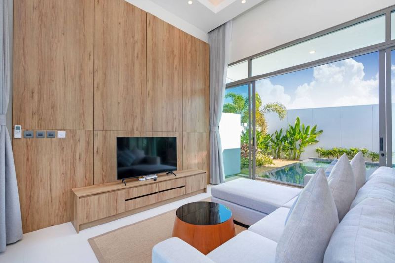 Modern 2BR Villa Garden with private pool in Bang Tao