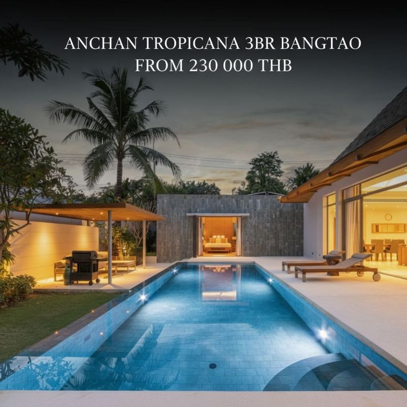 3-Bedroom Modern Villa Mana at Anchan Tropicana