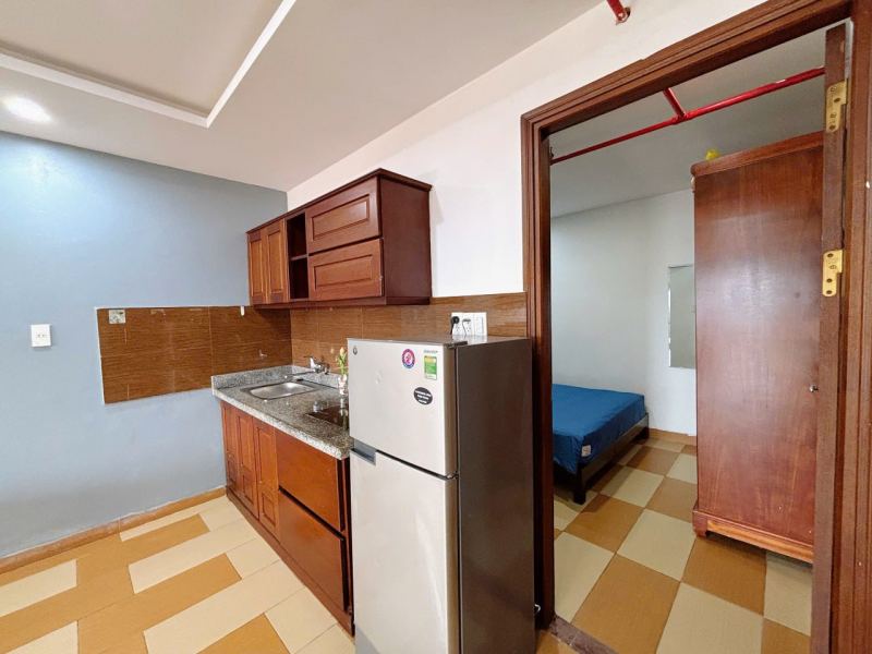 1-Bedroom Apartment Room 602 with Balcony on An Cu 7 Street