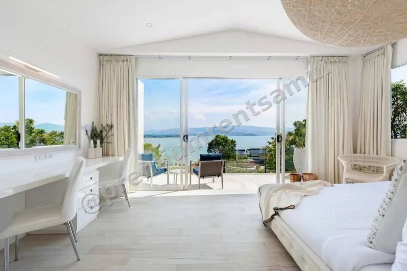 4-Bedroom Villa with Sea View in Plai Laem