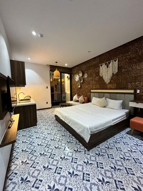 Studio Apartment with Pool, Room 302 on An Bac 4 Street
