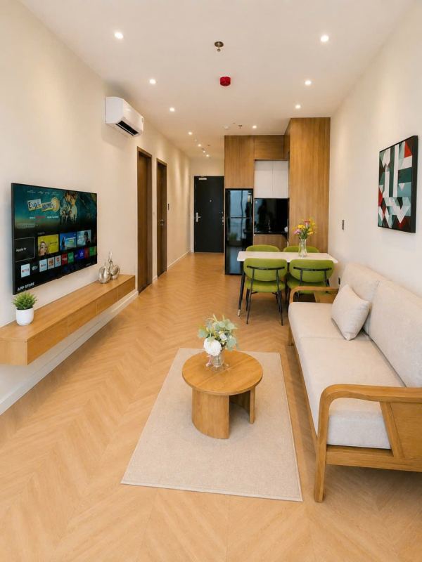 Brand-New 2-Bedroom Apartment Room 3B on Vo Nguyen Giap Street