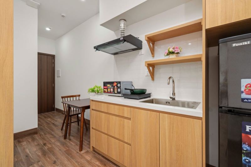Studio Apartment Room 202 on Trinh Loi Street