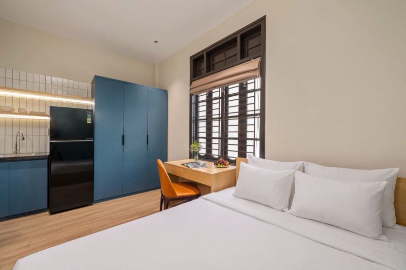 Studio on Phan Thanh Tai Street with Window