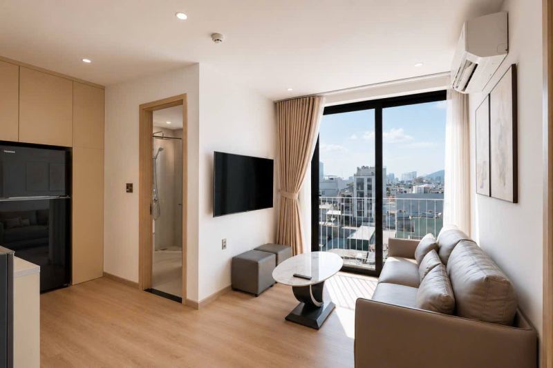 Brand New 1 Bedroom Apartment Near Sea in Son Tra