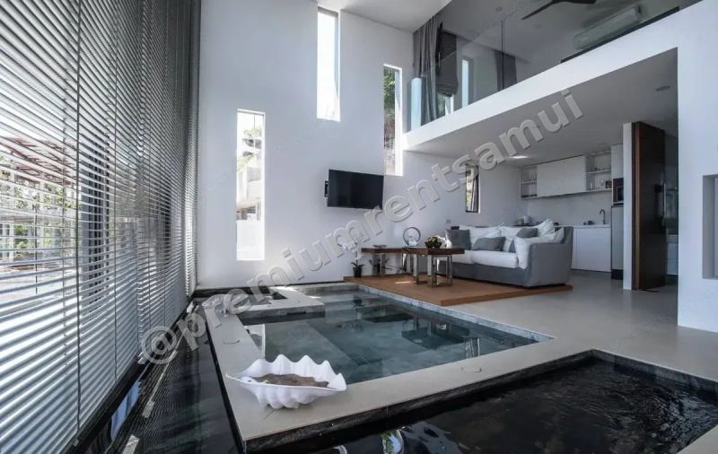 1-Bedroom Villa with Indoor SPA Jacuzzi in Plai Laem