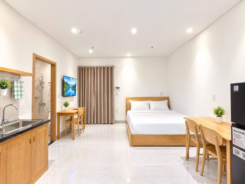 New studio apartment on Do Huy Uyen street
