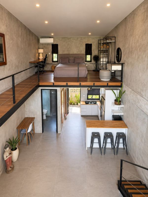 1 Bedroom Loft‑Villa with Pool