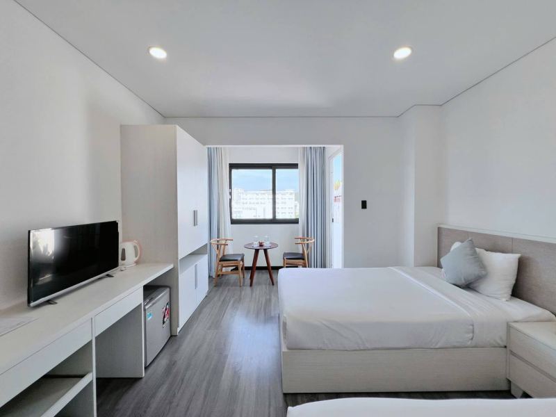 Studio with 2 Beds and Balcony in Phuoc Long – Binh Tan