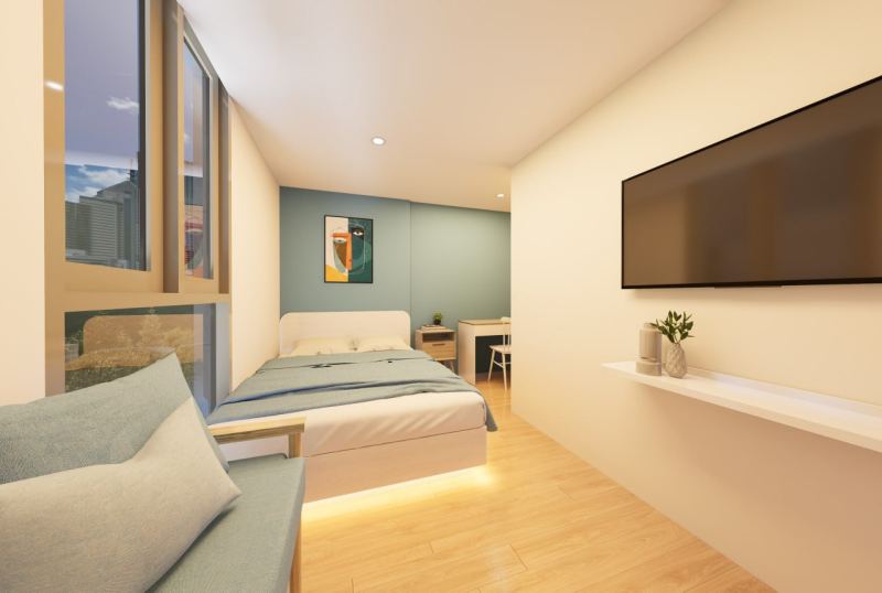 1 Bedroom Apartment with Balcony