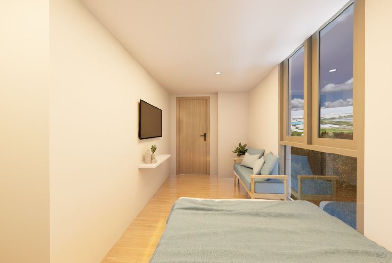 1 Bedroom Apartment with Balcony