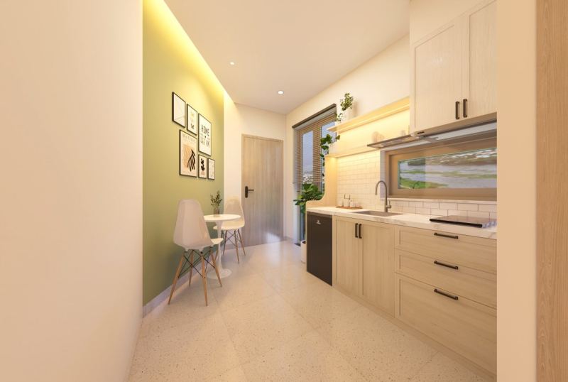 1 bedroom apartment with balcony Room 401