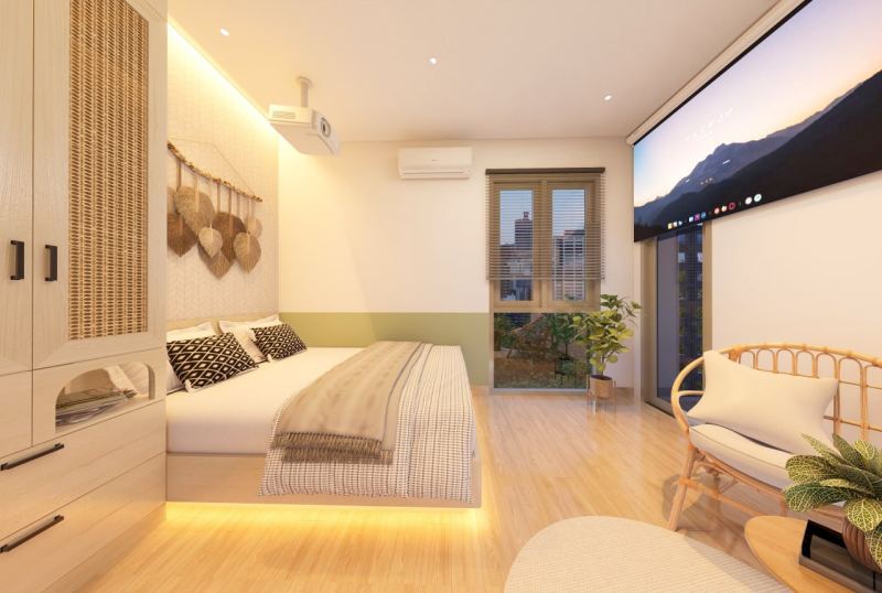 1 bedroom apartment with balcony Room 401