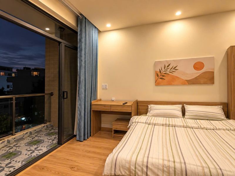 1-Bedroom Apartment with Balcony on An Thuong 11 - Room 301