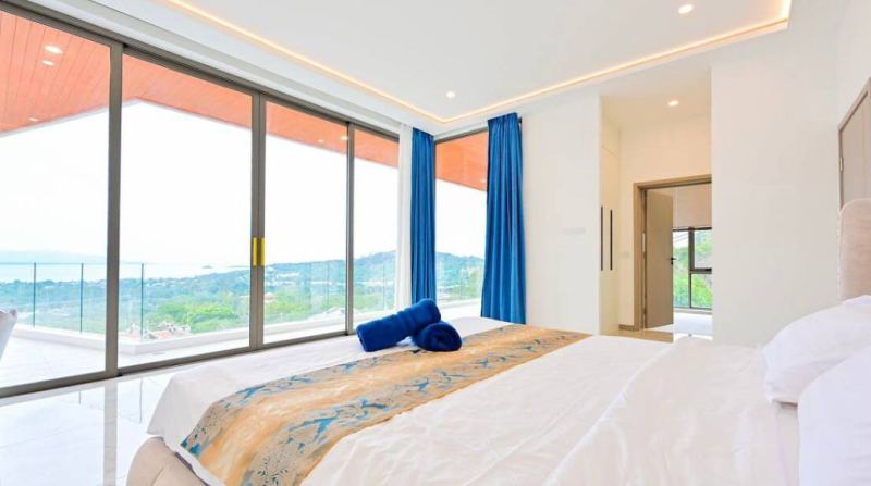 Luxury 4-Bedroom Sea View Villa Bo Phut #2, Koh Samui