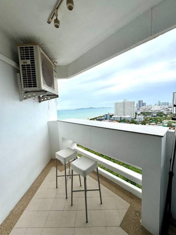 Уютная студия с видом на море в Paradise Condo