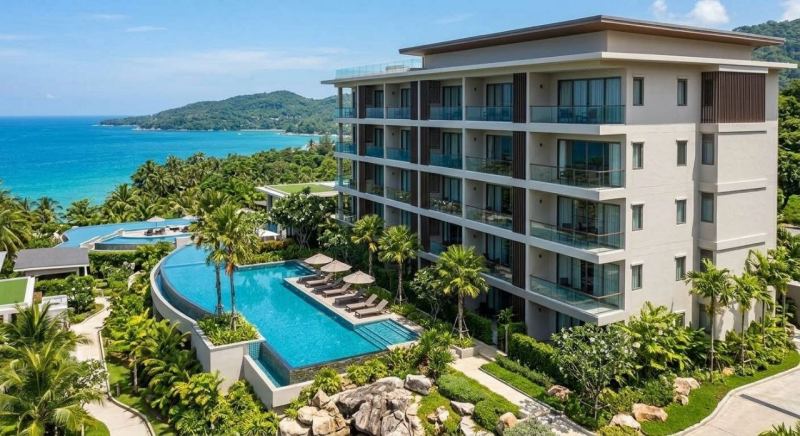 Luxury Sea View Apartment in Karon