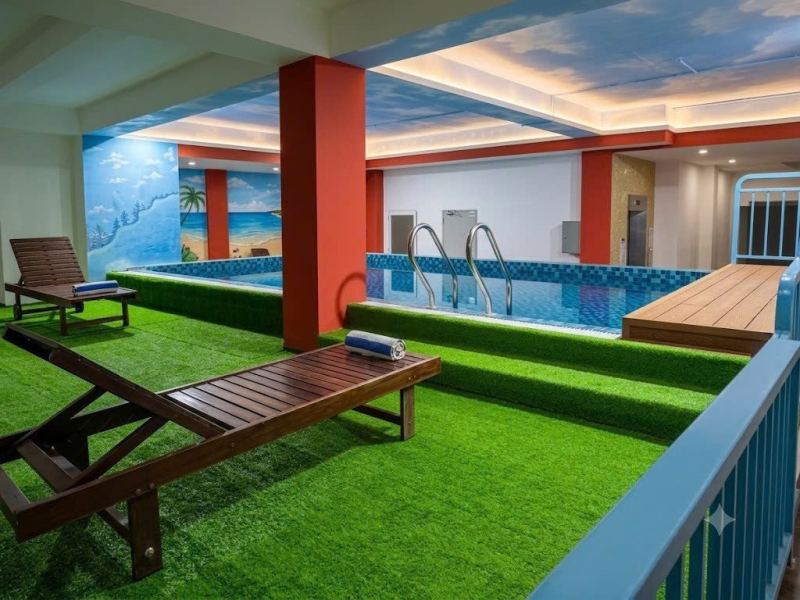 1-Bedroom Apartment with Pool on Hoang Dieu, Hoa Cuong