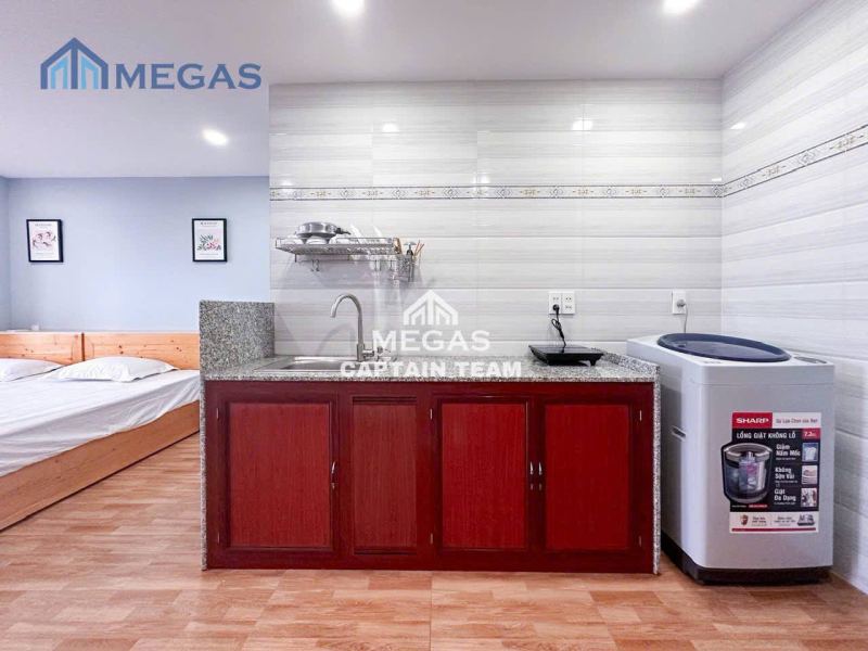 Studio Apartment with Balcony Near City Center