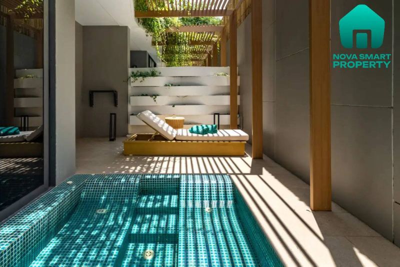 1BR Apartment with Private Pool in Layan