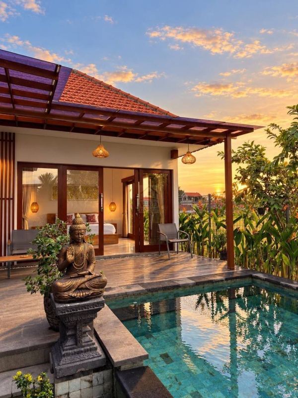 2 Bedroom Villa with Private Pool and Wi‑Fi in Pajeng