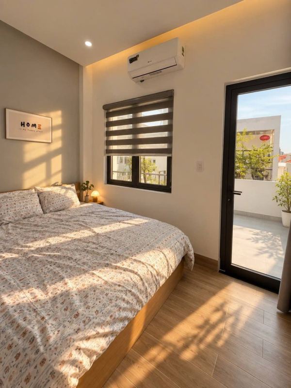 Brand new 1-bedroom apartment on Nguyen Van Thoai street
