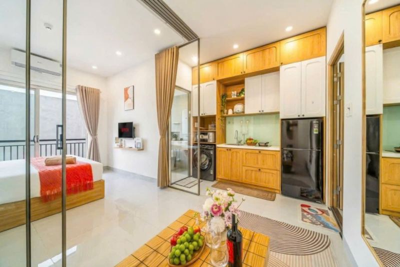 Brand new 1-bedroom apartment on To Hien Thanh street